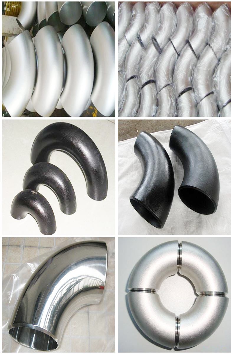 工廠直銷 工業級304不銹鋼沖壓彎頭管件，無縫焊接與法蘭連接解決方案